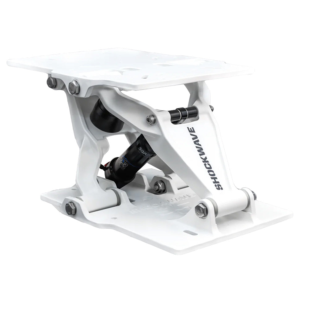 Shockwave Seats, Shockwave S5-LW Suspension Base - White