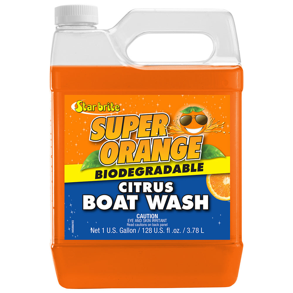 Star brite Super Orange Citrus Boat Wash Concentrate - 1 Gallon