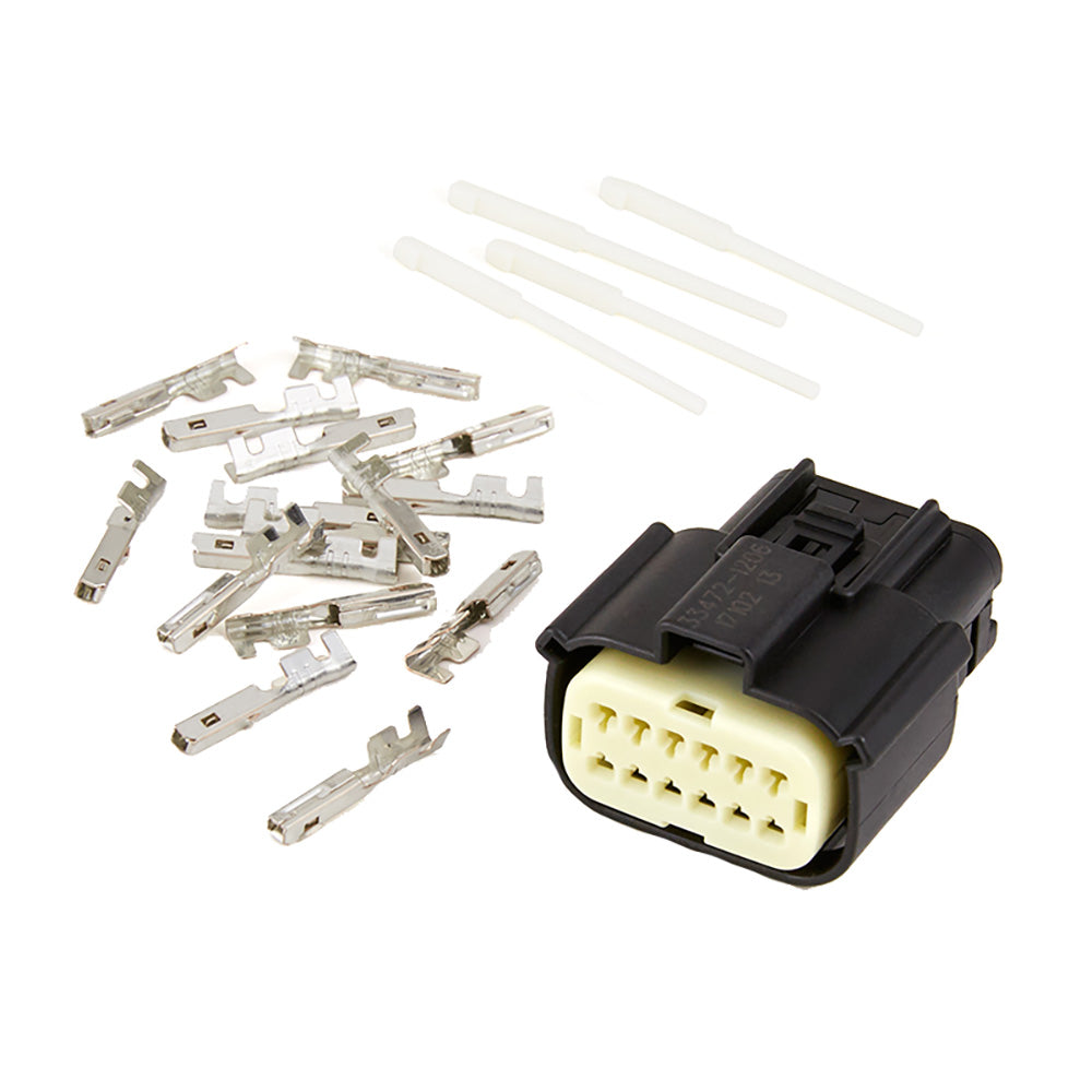 Egis Mobile Electric, Egis Connection Kit, MX-150 12-Position Female w/14 Terminals + 8 Cavity Plugs *Bulk Pack