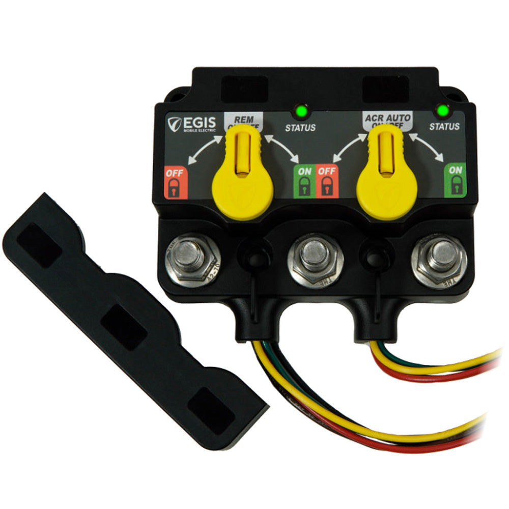 Egis Mobile Electric, Egis XD Dual Flex L VSR/Relay w/Knob - 6-Pin DT Connector
