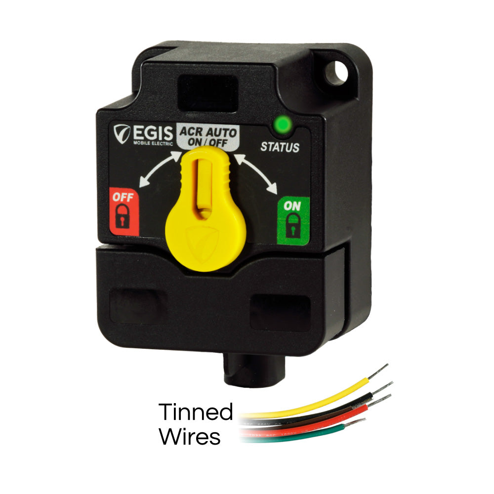 Egis Mobile Electric, Egis XD Flex 2 Single VSR w/Knob - Tinned Wires