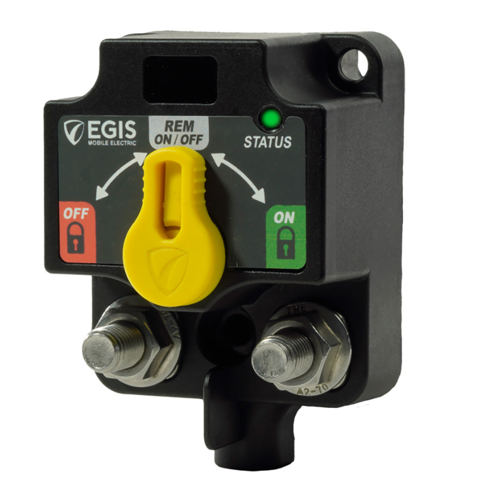 Egis Mobile Electric, Egis XD Single LVD (Low Voltage Disconnect) w/Knob - Tinned Wires