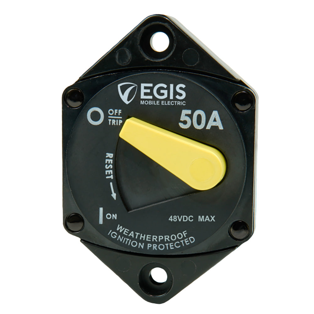 Egis Mobile Electric, Egis 50A Circuit Breaker - 87 Series - Panel Mount