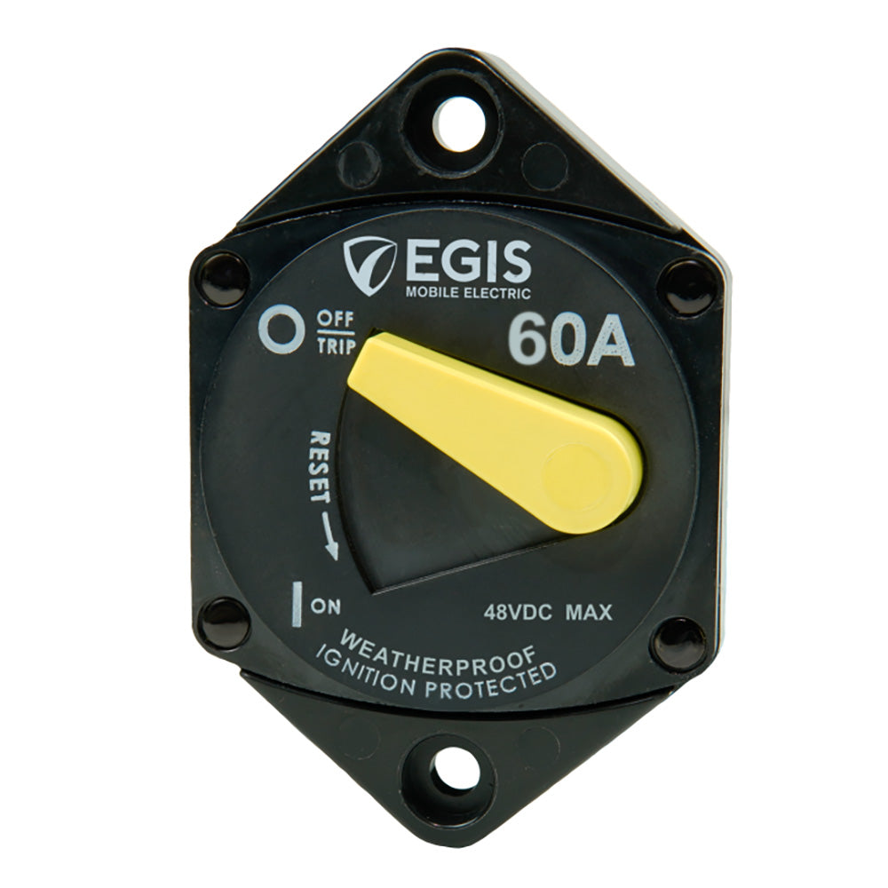 Egis Mobile Electric, Egis 60A Circuit Breaker - 87 Series - Panel Mount