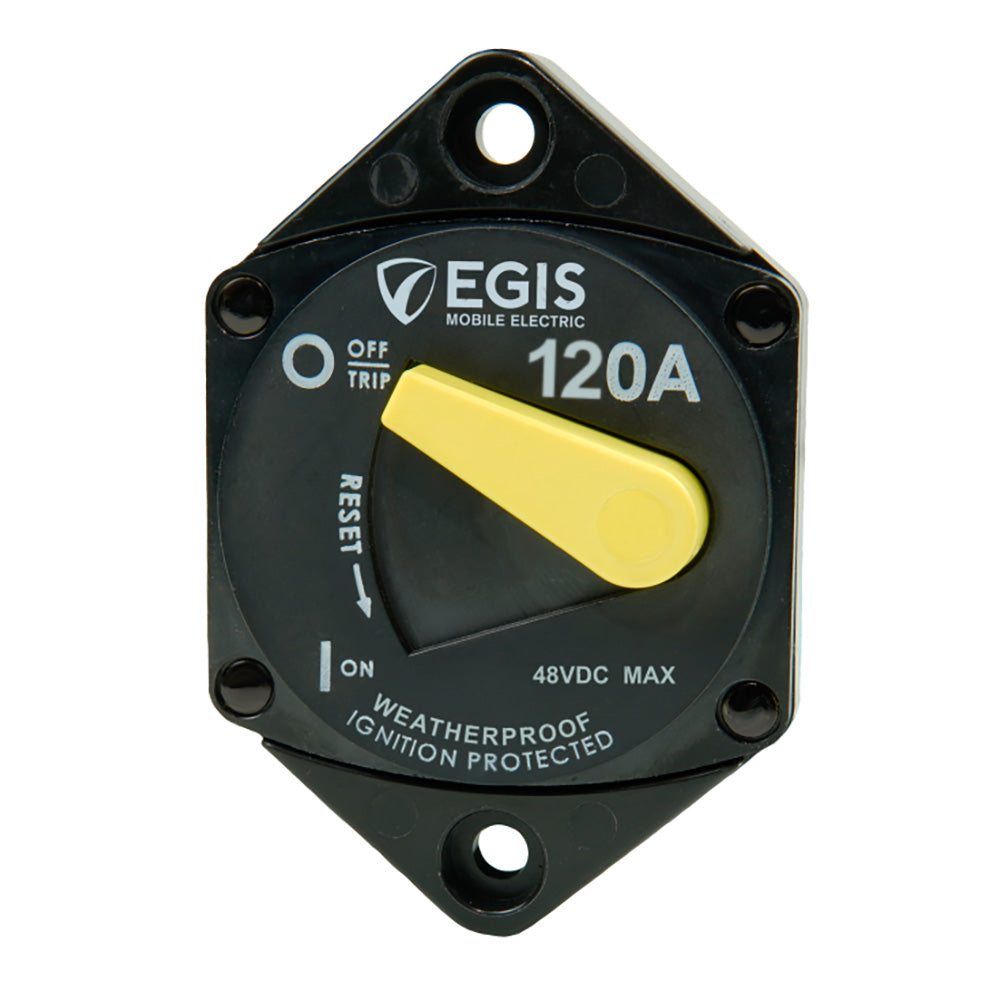 Egis Mobile Electric, Egis 120A Circuit Breaker - 87 Series - Panel Mount