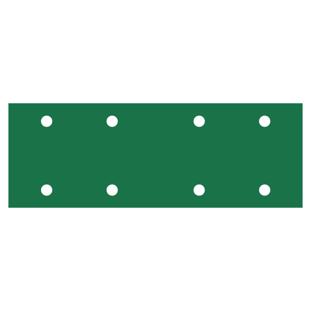 RUPES PROCUT Film Abrasive Sheets 70mm x 200mm (2.75" x 7.8") - 8 Holes - P40 Grit *Box of 50pcs