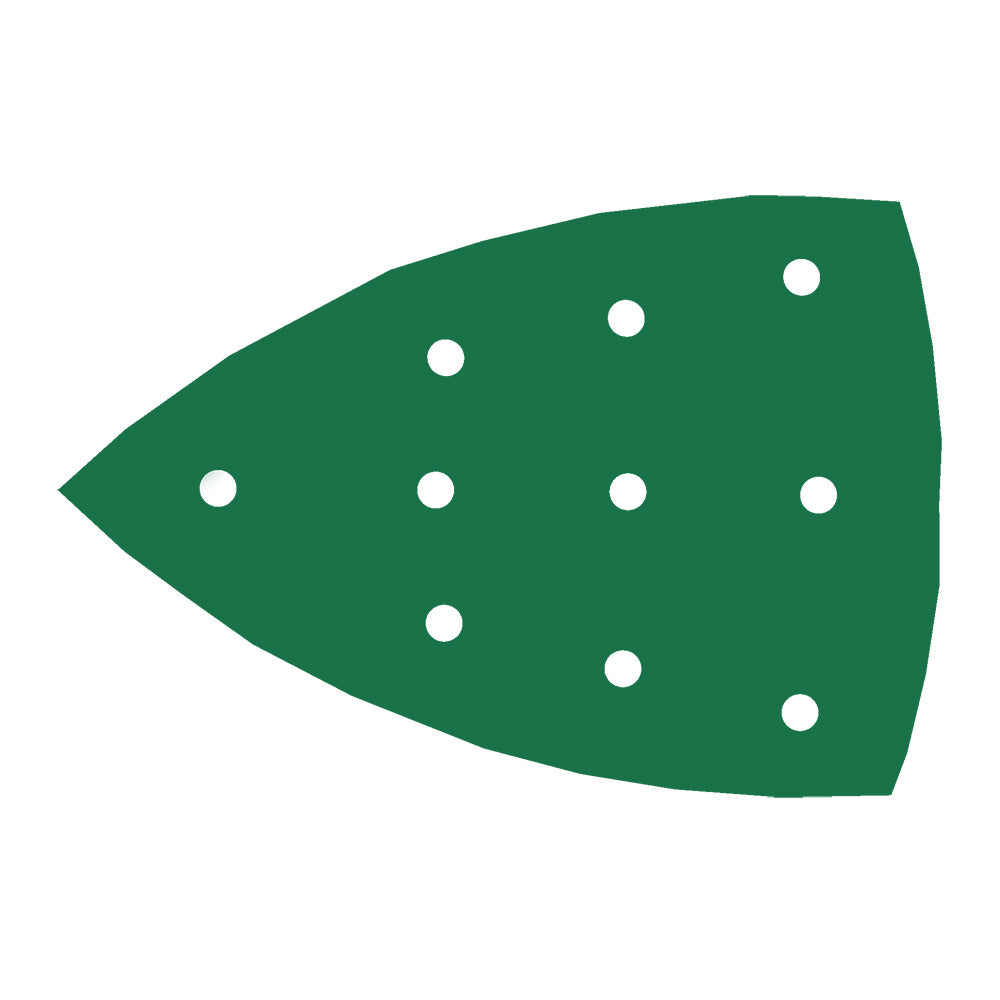 RUPES PROCUT Film Delta Abrasive Sheet 100mm x150mm (4" x 6") - 10 Holes - P320 Grit *Box of 100pcs