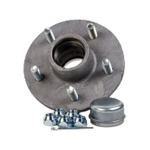 CE Smith, Pkg Trailer Hub Kit, Galvanized Tapered 1-3/8" to 1-1/16" Stud (5 x 4-1/2)