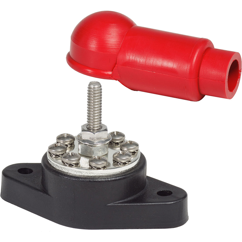 Blue Sea Systems, Blue Sea 2101 PowerPost Plus Cable Connector - 1/4" Stud