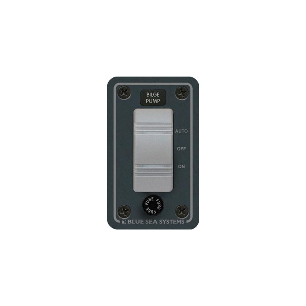 Blue Sea Systems, Blue Sea 8263 Contura Single Bilge Pump Control Panel