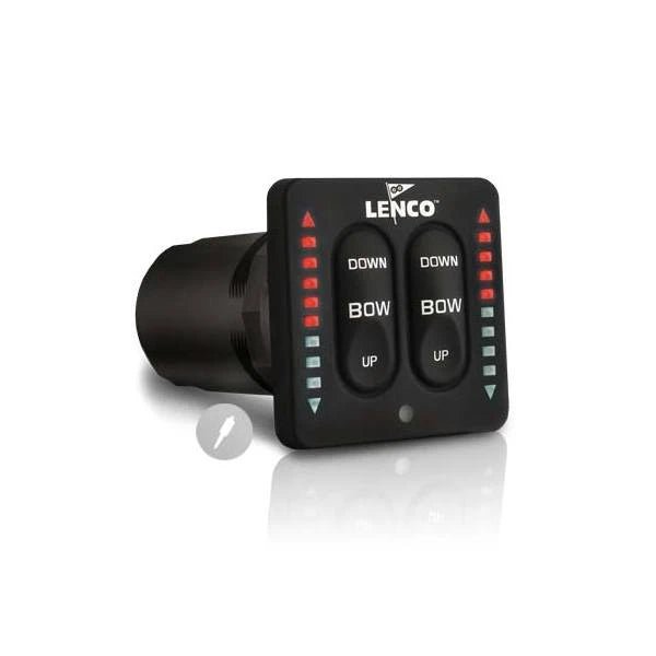 Lenco Trim Tabs, Led Sw (1Pc) W/Pigtail-Sgl