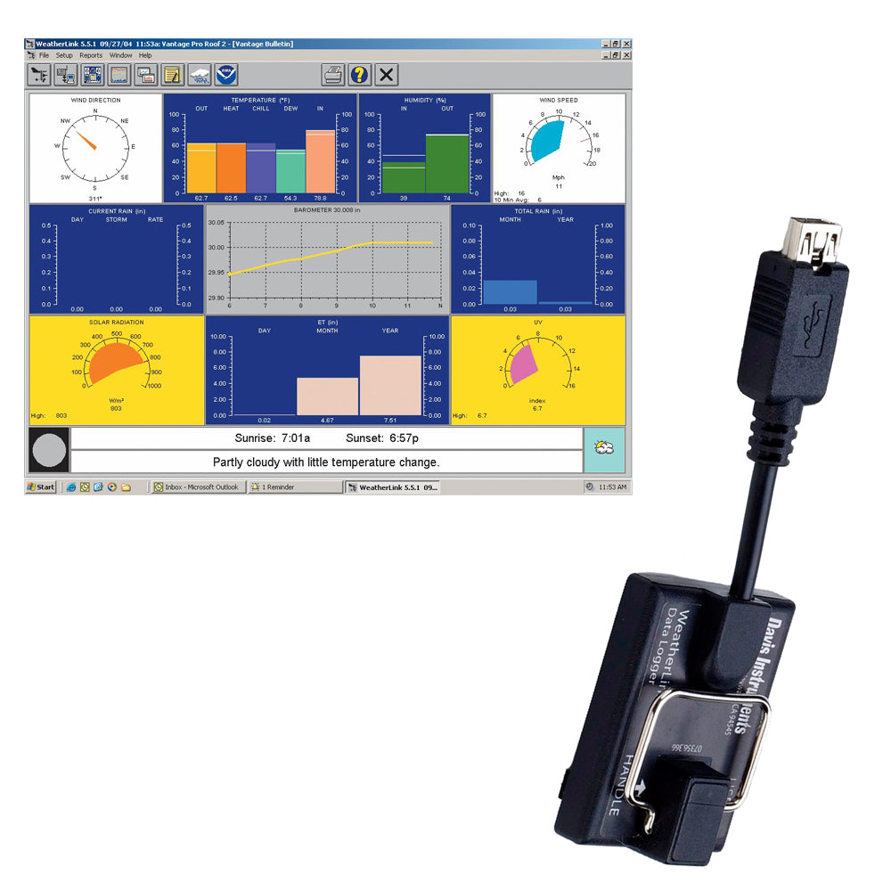 Davis Instruments, Davis WeatherLink f/Vantage Pro2™ & Vantage Vue®