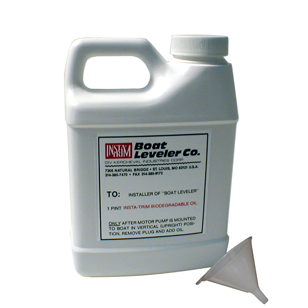 Boat Leveler Co., Boat Leveler Oil & Funnel Kit