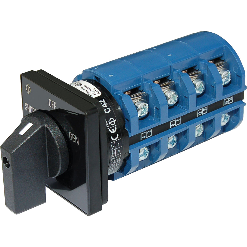 Blue Sea Systems, Blue Sea 9093 Switch AC 120 + 120/240VAC OFF+2 Positions