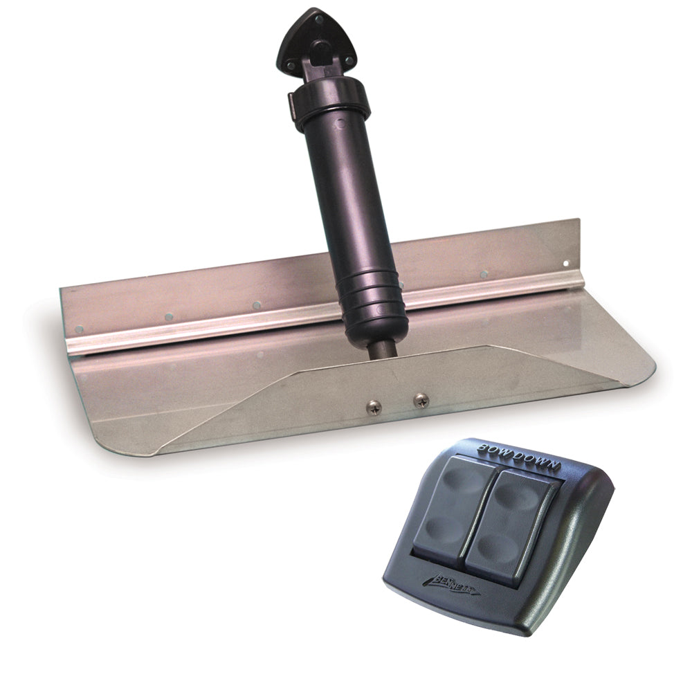Bennett Marine, Bennett Trim Tab Kit 30" x 12" w/Euro Rocker Switch