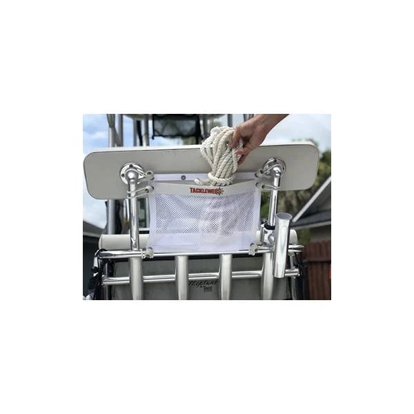 TackleWebs, 16"W x 12"H White Stainless Grommets/Bungee
