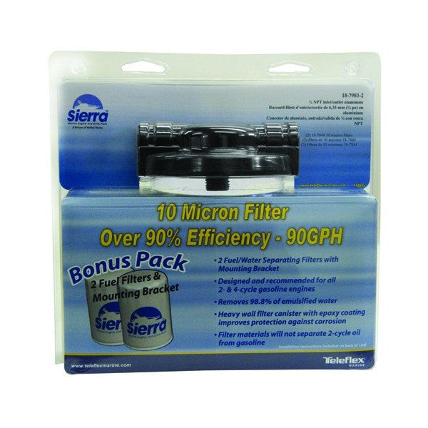 Sierra, Fuel Water Separator Filter W/Bonus Pack