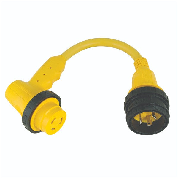 Marinco, Right Angle Cordset Adapter 30 Amp