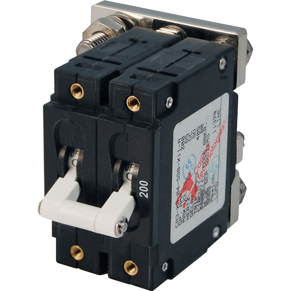 Blue Sea Systems, Blue Sea 7269 200A Double Pole Circuit Breaker