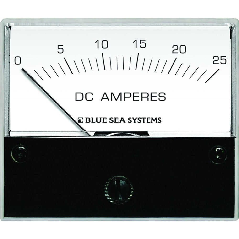 Blue Sea Systems, Blue Sea 8005 DC Analog Ammeter - 2-3/4" Face, 0-25 Amperes DC