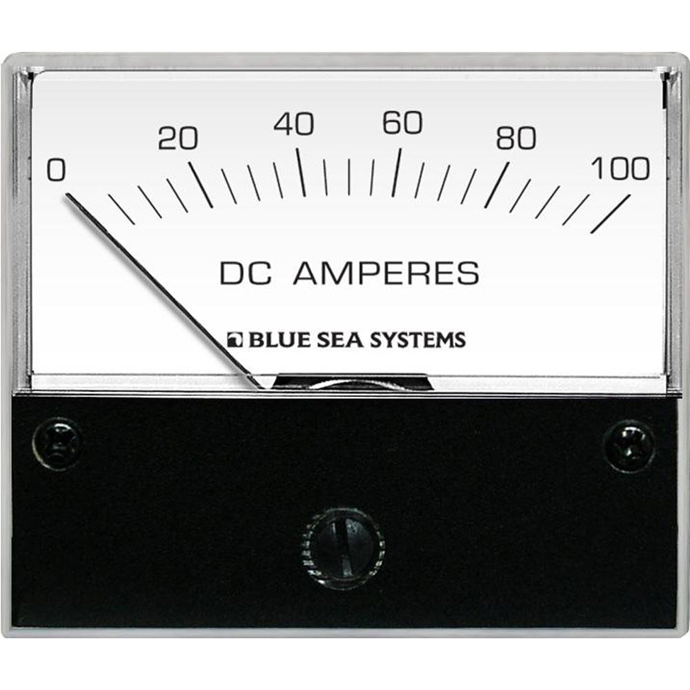 Blue Sea Systems, Blue Sea 8017 DC Analog Ammeter - 2-3/4" Face, 0-100 Amperes DC