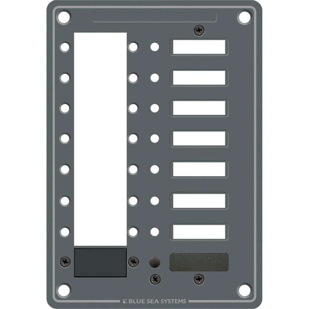 Blue Sea Systems, Blue Sea 8087 8 Position DC C-Series Panel - Blank