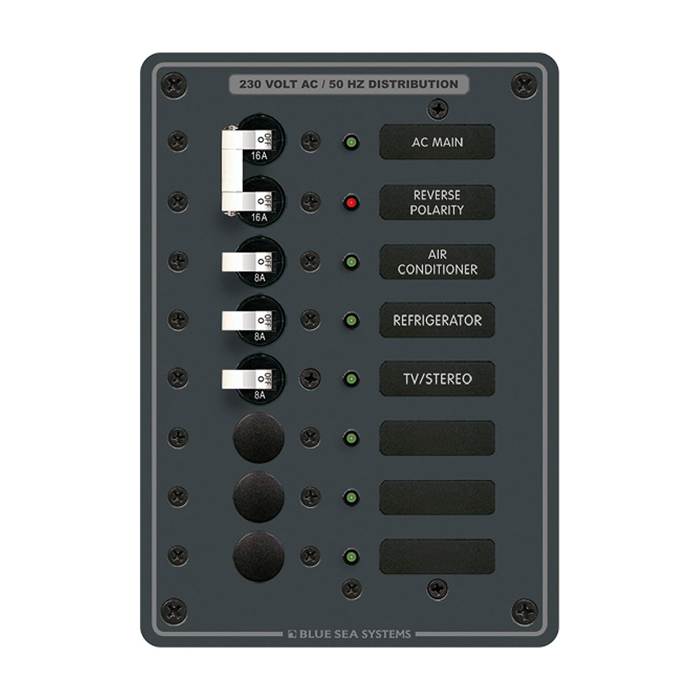 Blue Sea Systems, Blue Sea 8127 AC Main + 6 Positions