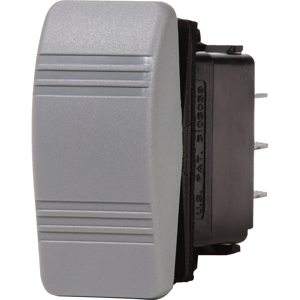 Blue Sea Systems, Blue Sea 8219 Water Resistant Contura III Switch - OFF(ON) - Grey