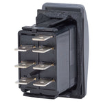 Blue Sea Systems, Blue Sea 8221 Water Resistant Contura III Switch - (ON)-OFF-ON - Grey