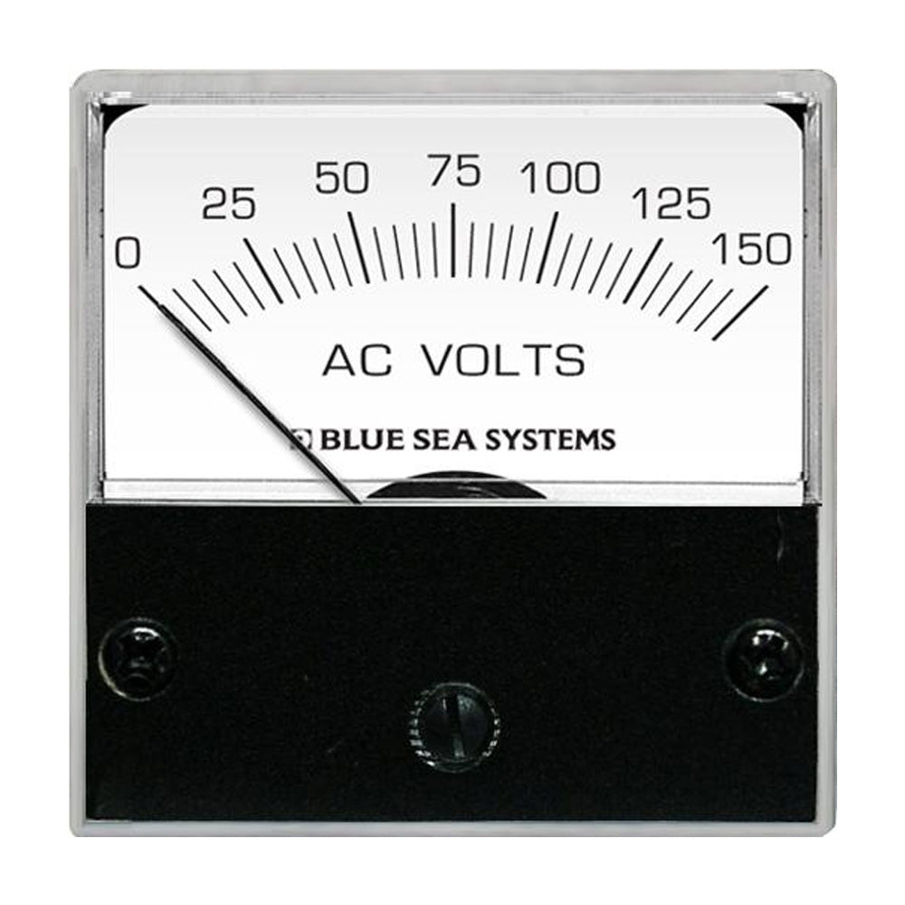 Blue Sea Systems, Blue Sea 8244 AC Analog Micro Voltmeter - 2" Face, 0-150 Volts AC