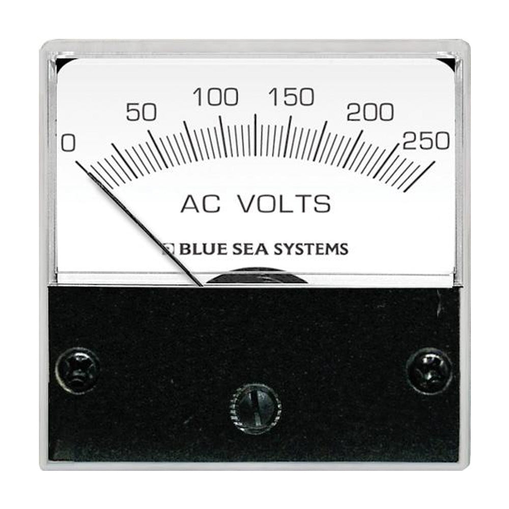 Blue Sea Systems, Blue Sea 8245 AC Analog Micro Voltmeter - 2" Face, 0-250 Volts AC
