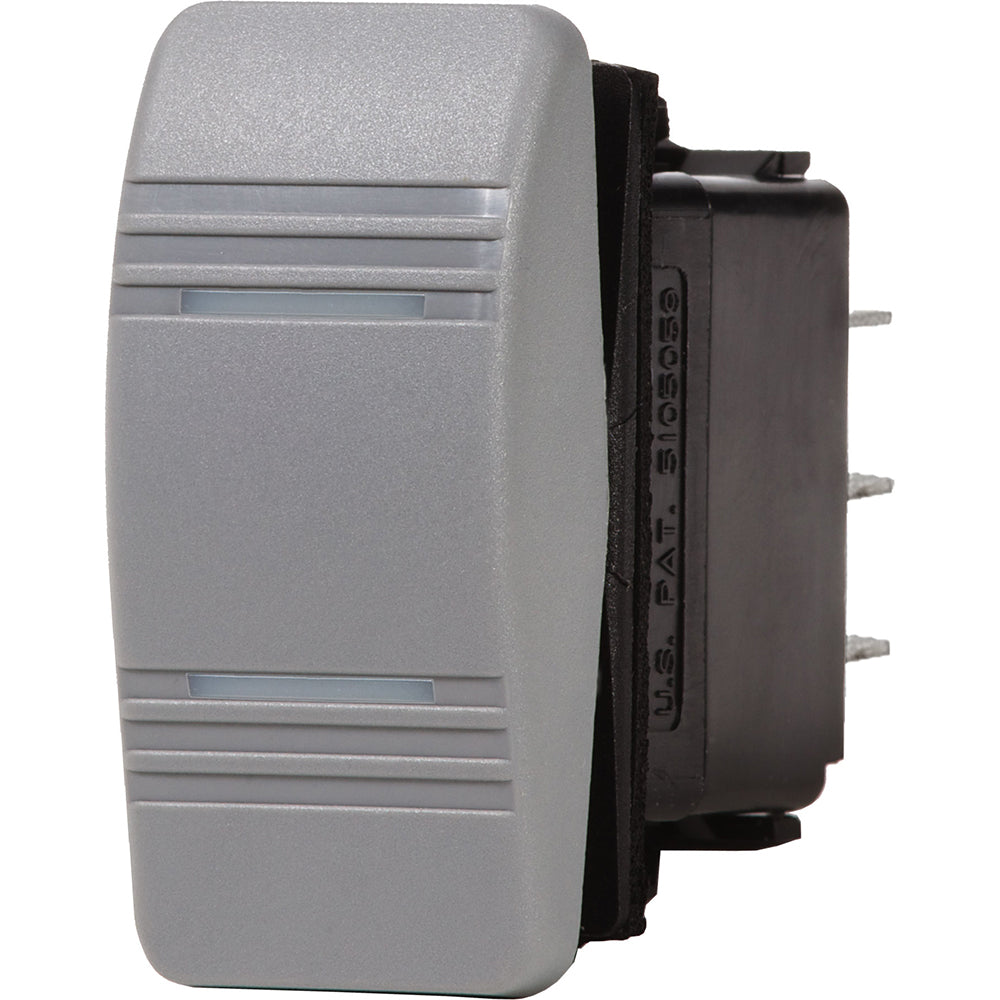 Blue Sea Systems, Blue Sea 8275 Water Resistant Contura III Switch - ON-ON - Grey