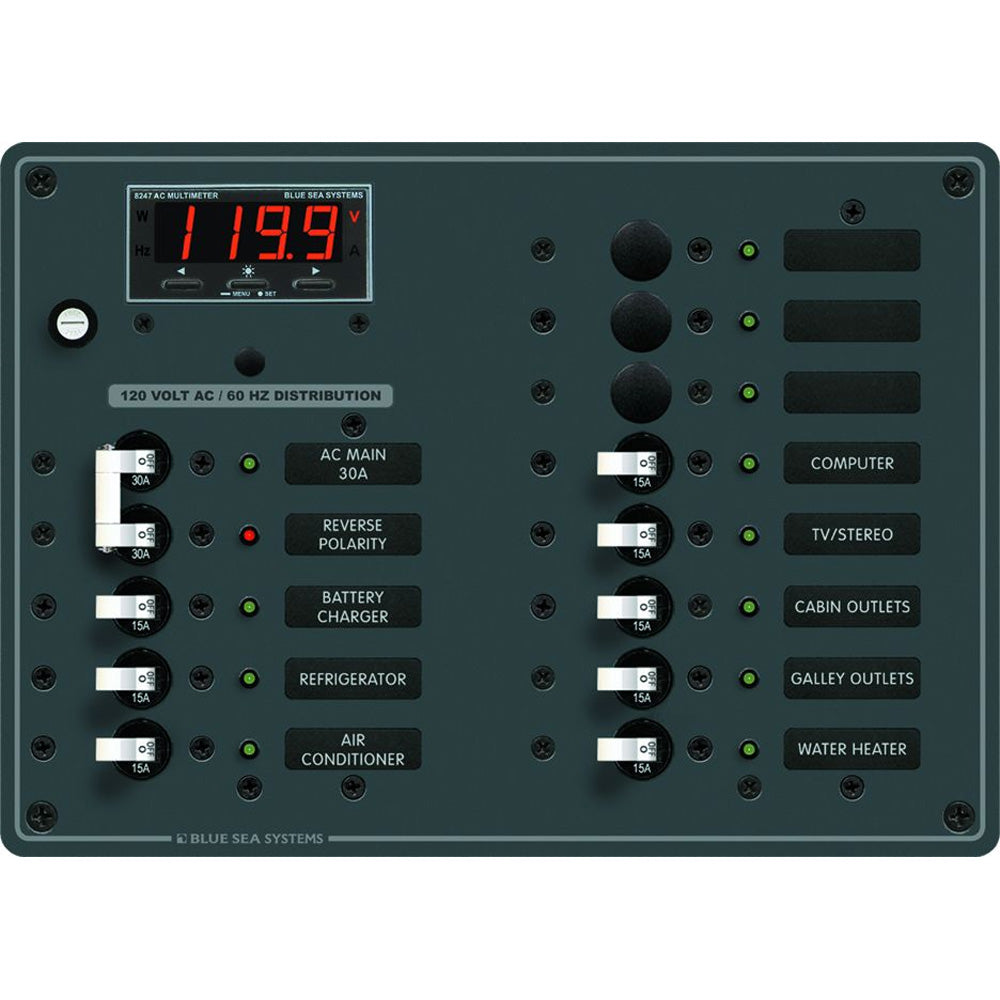 Blue Sea Systems, Blue Sea 8407 AC Main + 11 Positions