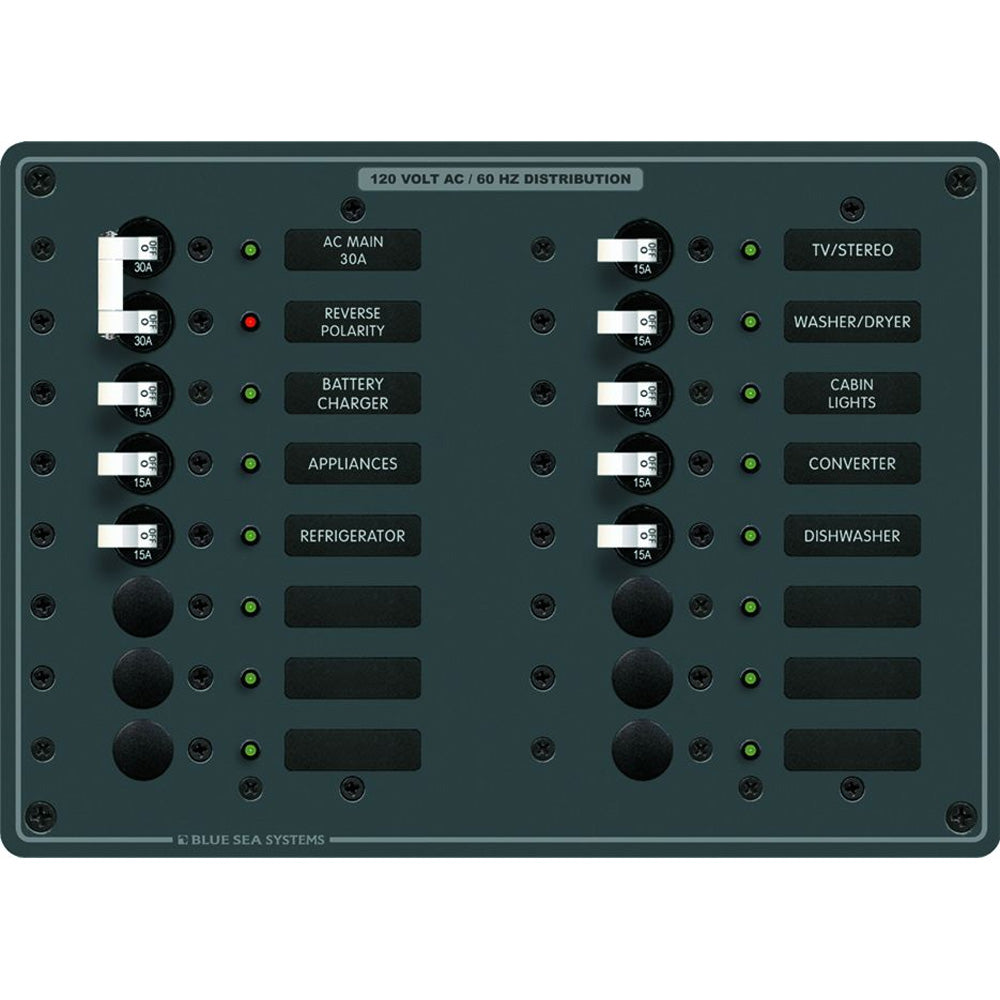 Blue Sea Systems, Blue Sea 8464 AC Main +14 Positions