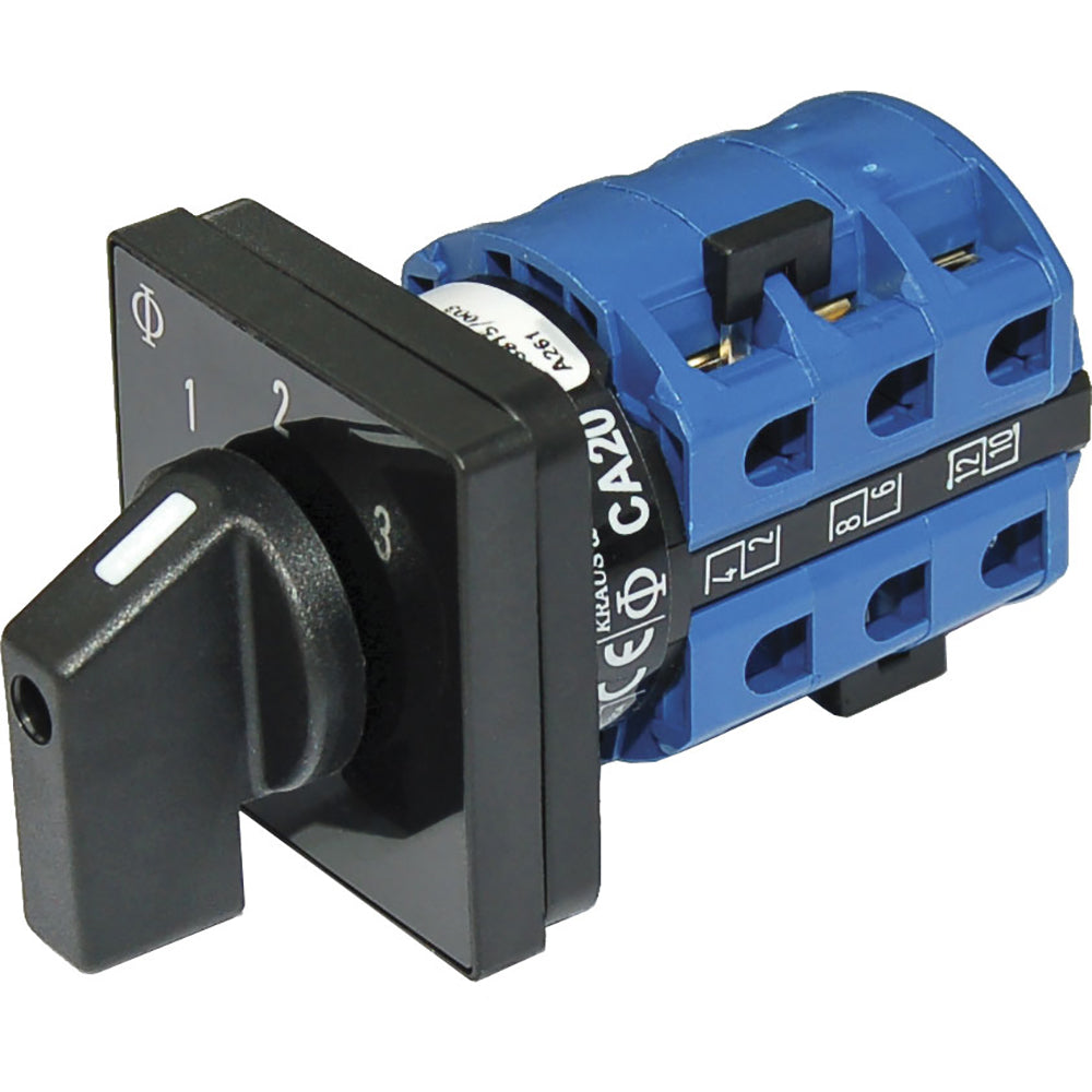 Blue Sea Systems, Blue Sea 9010 Switch, AV 120VAC 32A OFF +3 Positions