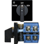 Blue Sea Systems, Blue Sea 9011 Switch, AV 120VAC 65A OFF +2 Positions