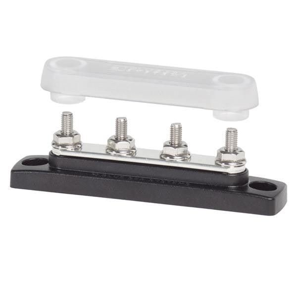 Blue Seas, MINI BUS 4X #10-32 STUD W/CVR