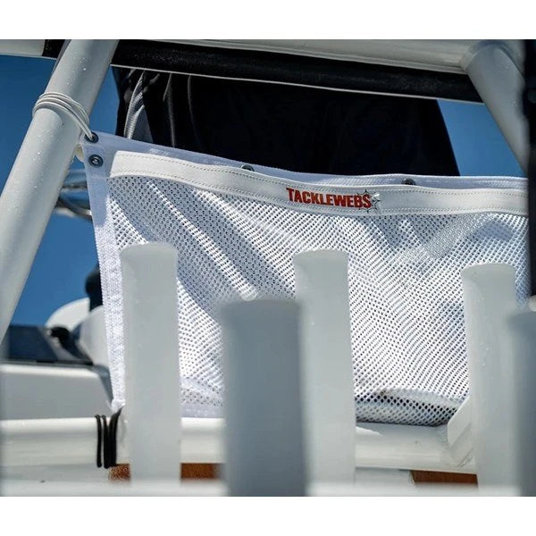 TackleWebs, 24"W x 15"H White Stainless Grommets/Bungee