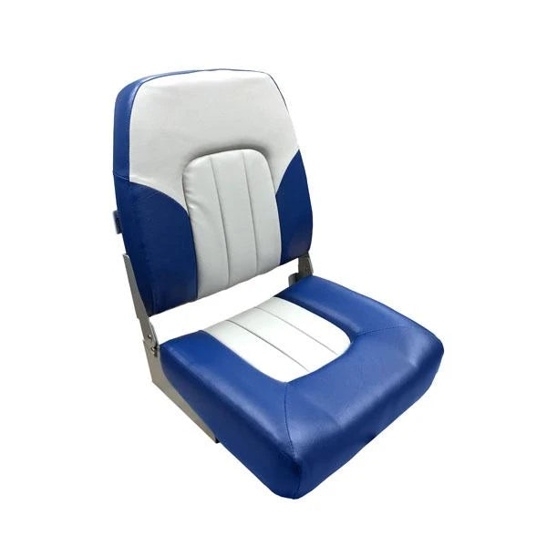 Gen3 Marine Deluxe High Back Folding Boat Seat, 6-253GC