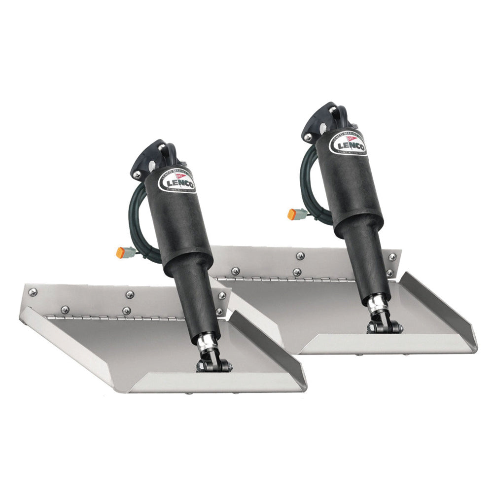 Lenco Marine, Lenco 9" x 9" Edge Mount Trim Tab Kit without Switch Kit 12V