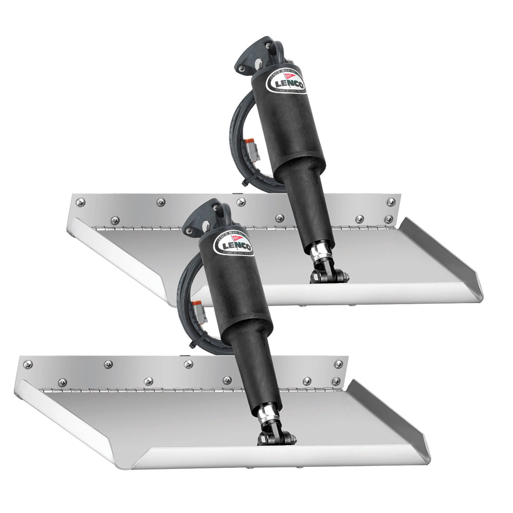Lenco Marine, Lenco 12" x 9" Edgemount Trim Tab Kit w/LED Indicator Switch Kit 12V
