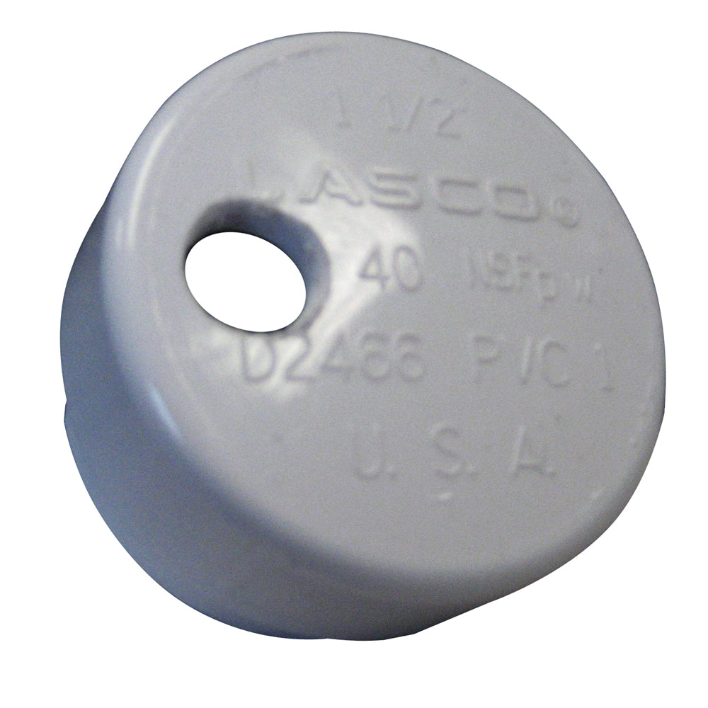 Lee's Tackle, Lee's PVC Drain Cap f/Heavy Rod Holders 1/4" NPT