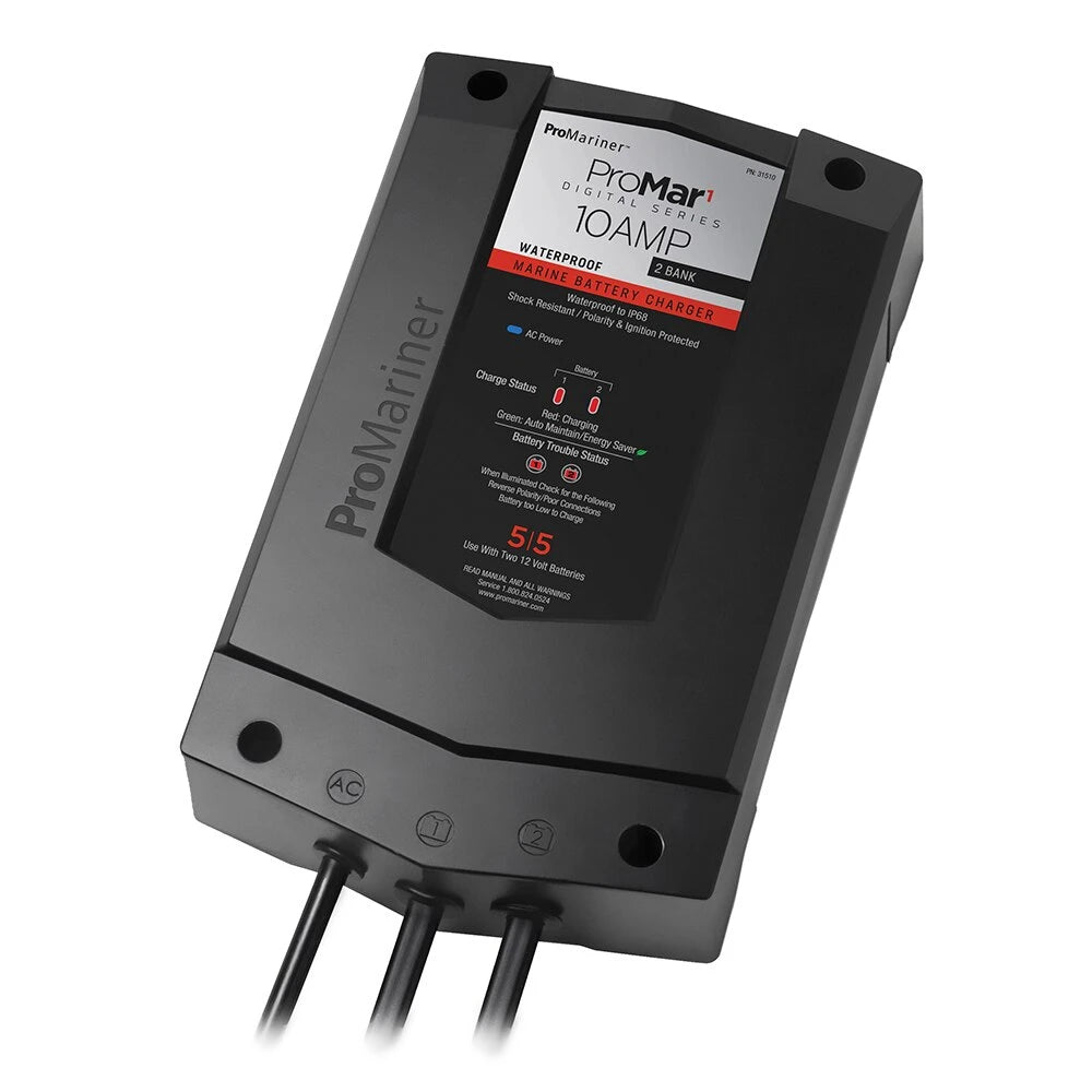 ProMariner, ProMar 1 DS - Digital 10 Amp 2 Bank