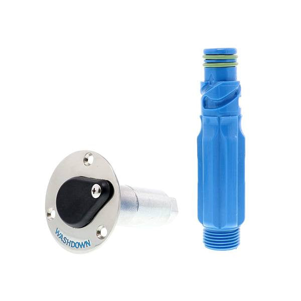 Jabsco, Flus Mount S.S Water Hose Deck Fitting