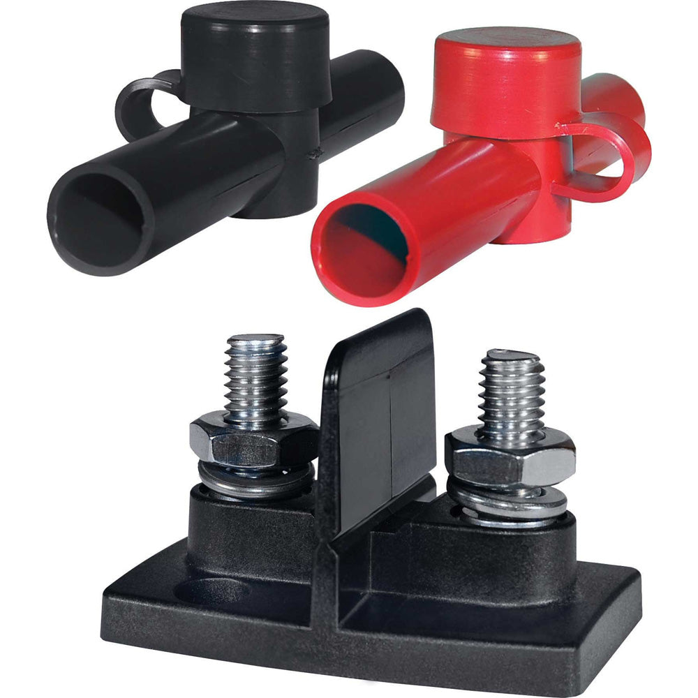 Blue Sea Systems, Blue Sea 2016 Dual PowerPost Cable Connectors - 2 X 5/16"