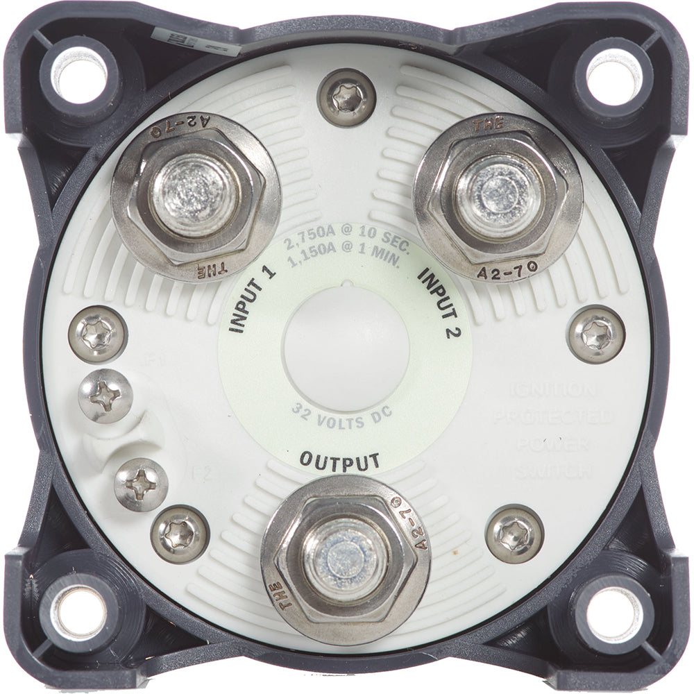 Blue Sea Systems, Blue Sea 11003 HD-Series Battery Switch w/Alternator Field Disconnect - 3-Position