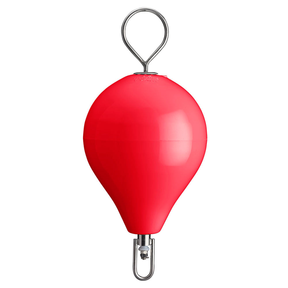Polyform U.S., Polyform 13.5" CM Mooring Buoy w/SS Iron - Red