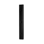 K & R Manufacturing, Notched Cushion Dock Post Bumper with 2" Channel, Black