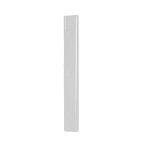 K & R Manufacturing, Notched Cushion Dock Post Bumper with 2" Channel, White