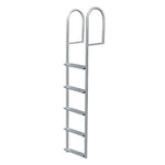 JIF Marine, JIF Stationary Dock Ladder Aluminum, 5 Steps